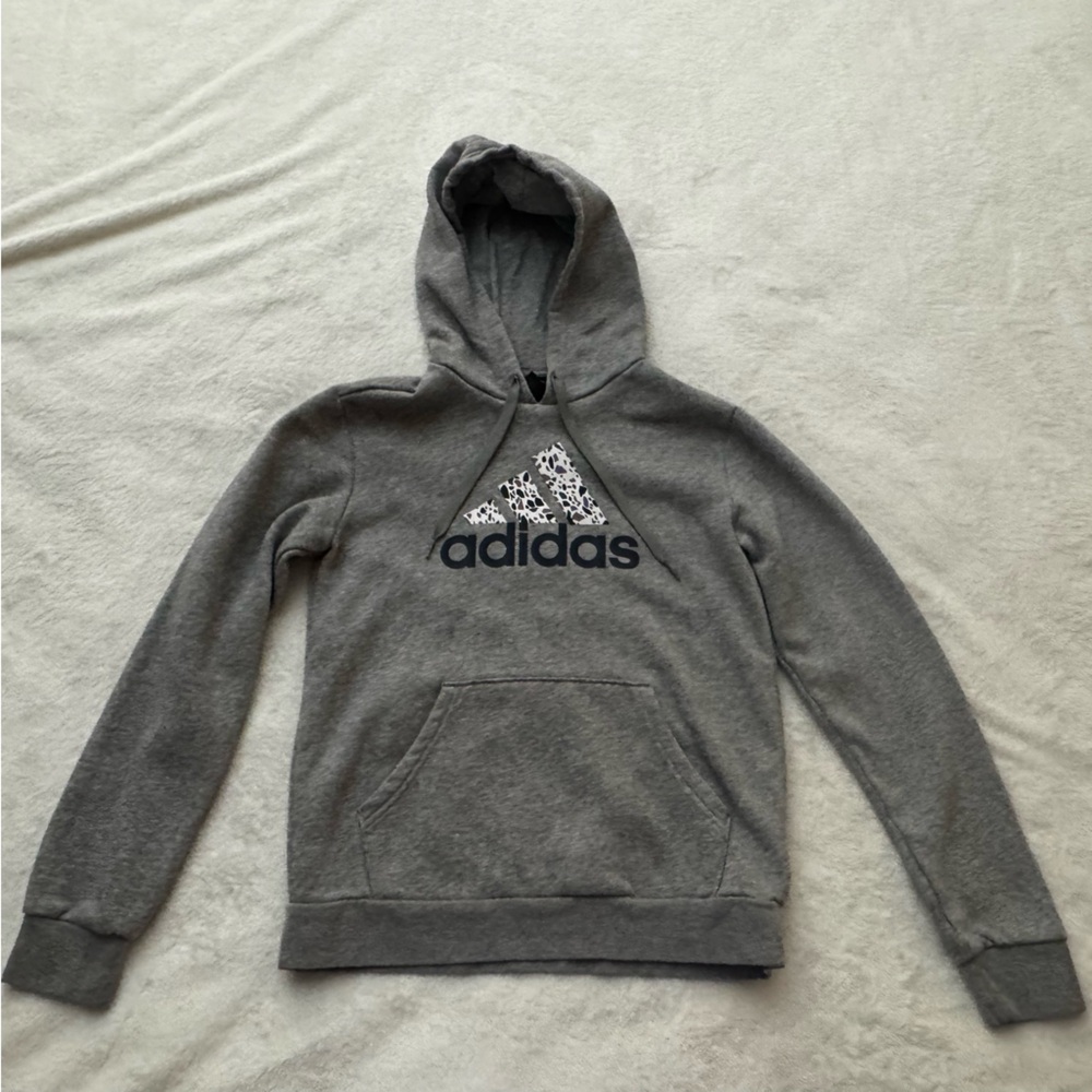 Women’s Grey Adidas Hoodie Size XS Excellent Condition